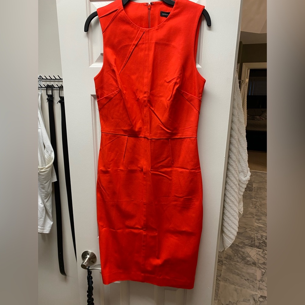 NWT Banana Republic Size 6T red dress
